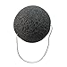 INMOZATA High Quality Bamboo Charcoal Black Natural Fiber Jelly Konjac Face Cleansing Sponge Wash Pad Facial Washing Makeup Remover Puff Hot