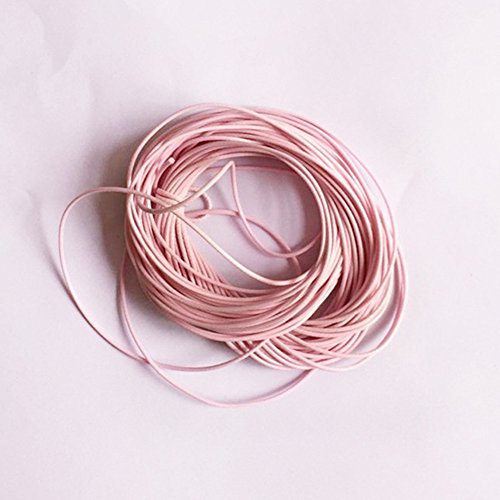 10m Wachs Wachsschnur Nylonschnur Seil Für DIY Armband Neckace 1mm Machen – Rosa - 3