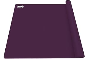 Foepoge Extra Grandes 71 x 51 cm Tapete de Silicona para Resina Epoxi Transparente Manualidades/Epoxy Resin Kit, Estera de Silicona para Llaveros, Cristales, Bisuteria Manualidades, Morado