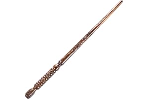 Handicraftviet - Hand Carved Wooden Magic Wand, Wizard Wands for Wizards/Collectible Cosplay/Magical Gift for Halloween, Christmas and Birthday Party 15 inch (S2)