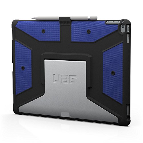 Urban Armor Gear Schutzhülle für Apple 12,9" iPad Pro - blau [Stoßfest Standfunktion Apple Pencil-Halterung] -UAG-IPDPRO-CBT-VP