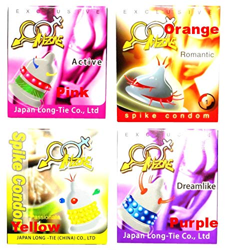 M-ZONE Preservativos con pinchos