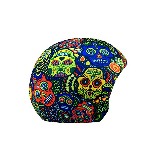 COOLCASC Funda Universal de Casco Calaveras MAORIES Print