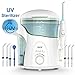 Produktbild Munddusche mit UV-Sterilisator THZY Professionelle Water Flosser mit Großem 600 ml Wassertank, Druckregelung, 2 Reinigungs-Modi,7 Düsen und Etui,Praktisch für Familie und Reise