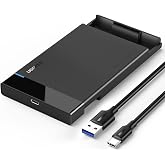 UGREEN USB 3.1 Gen 2 Tip C Muhafaza 2,5 İn&ccedil; Sabit S&uuml;r&uuml;c&uuml; 6TB 6Gbps Windows Mac OS Linux ile Uyumlu