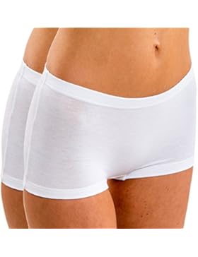 HERMKO 5700 2er Pack Damen Panty aus anschmiegsamer Baumwolle / Elastan
