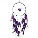 Produktbild SOLEDI Dreamcatcher Traumfänger 1 Circle Rose lila Home Decor Wand Hanging Car Hanging Dekoration Ornament Geschenk