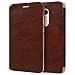 CareFone Redmi Note 4 Flip Cover / Premium Luxury Slim PU Leather Case for Redmi Note 4 / Flip Cover Case for Redmi Note 4 - Brown RS.395.00