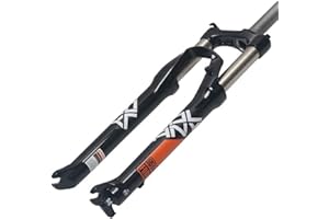 ZLYJ Mountain Bike Forcella Anteriore Bicicletta MTB Forcella Bicicletta Forcella Sospensione Forcella Ad Aria 26/27.5/29 Pollici in Lega di Alluminio Ammortizzatore Forcella A Molla C,29inch