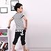 Koly Kids Boys Clothing Sets Children Navy Striped Suits 2PCS Kids Set T shirt + Pants