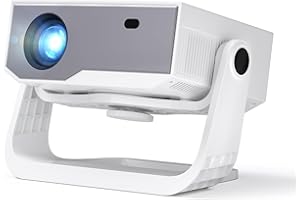 Wielio 2025 Ultra Smart Projector Built-in Apps, 32000 Lumens,Full HD 4K Supported, WiFi 6 & Bluetooth 5.2, Low Fan Noise (<29.8dB), Auto Keystone, Portable Movie Projector for IOS/Android/PS5