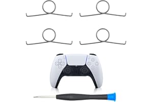 MMOBIEL 4 Pcs L2 R2 Trigger Button Springs for PlayStation 5 PS5 DualSense Controller CFI-ZCT1W Incl. (+) Screwdriver