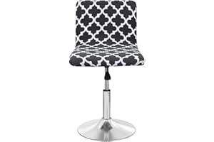 AQIGR Stretch Bar Stool Covers Set of 1/2/4/6 Soft Barstool Slipcover Chair Protectors for Short Back Chair Bar Stool Chair (Color : #16, Size : 2pcs)