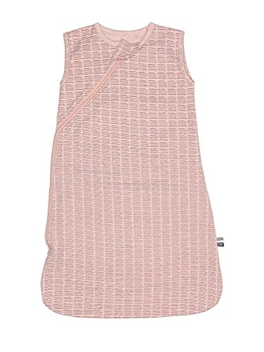 Snoozebaby Hand Stripe Sleeveless Sleep Suit, 3 to 9 Months, Poppy Red