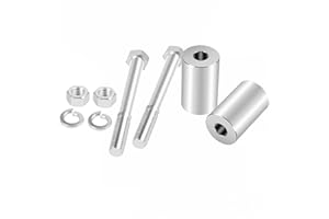 TDZ MOTO TDZ 2'' Inch Rise Handlebar Risers Extension For Harley 1-1/4'' Handlebars Chrome Motorcycle Spacers，