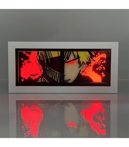 Lampada 3D LED Tokyo Ghoul Ken Kaneki, Luce Notturna 7 Colori Con Telecomando, USB, Regalo Anime - 2