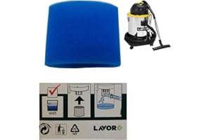 Parpyon® Accesorios de repuesto para aspiradoras Lavor - Aspirador Lavor Wash Bidone Aspirador Filtro Paño, Bolsas, Tubo, Cepillos, Boquillas, Repuesto (Filtro líquido M-1pc)