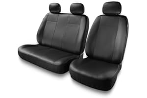 Mossa Housses de siège adaptées pour Renault Trafic III, IV, V, VI (1994- ) - Housse Siege Voiture universelles - Couverture Siege - BC-B