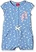 s.Oliver Baby Girls mit Glitterprint - Dungarees - Multicoloured (blue AOP 55A3), 18-24 months (Manufacturer size: 92)