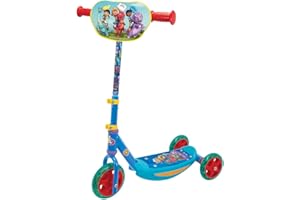 Smoby - Dino Ranch - Patinette 3 Roues - Trottinette Enfant - Roues Silencieuses - 750910