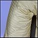 Adamlinens 100% Cotton V-Pillow Case Satin Stripe 250 thread count (Beige)