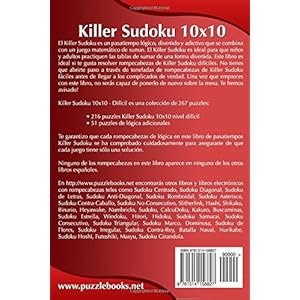 Killer Sudoku 10x10 - Difícil - Volumen 10 - 267 Puzzles
