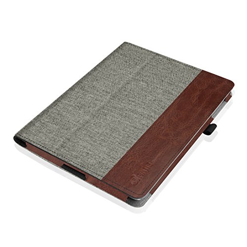 Fintie Apple iPad mini 1 / 2 / 3 Hülle – Slim Fit Foilo Kunstleder Schutzhülle Tasche Etui Case Smart Cover mit Auto Schlaf / Wach, Standfunktion für iPad mini 3 / 2 / 1, Denim grau - 7