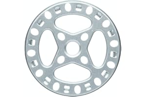 KitchenCraft pierścień gazowy reduktor Trivet, ocynkowane żelazo, 12 cm