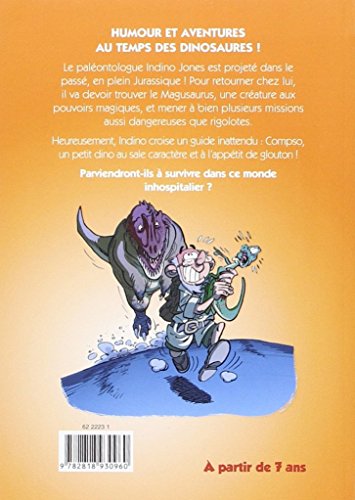 Book's Cover ofLes Dinosaures en BD: Jurrasic Couac