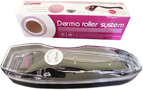 New Professional 540 Derma Roller Micro Needle Rolling system Skin Care For Face Body Strech Marks (540-1.5MM)