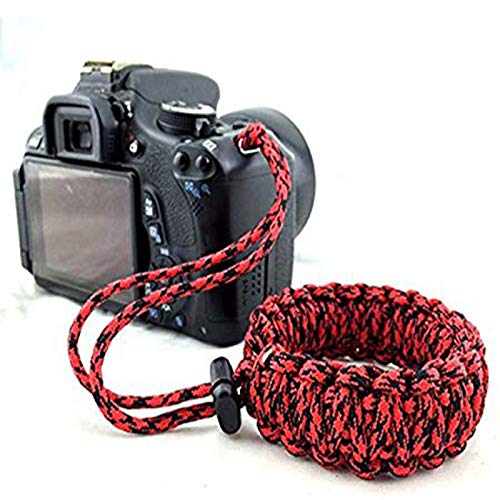 Digital sangle pour appareil photo personnalit   vintage durable Survivre Corde r  glable Cam  ra Bracelet Sangle pou tous les appareils photo reflex num  riques Nikon Canon Sony Olympus Samsung Pentax Fujifilm 