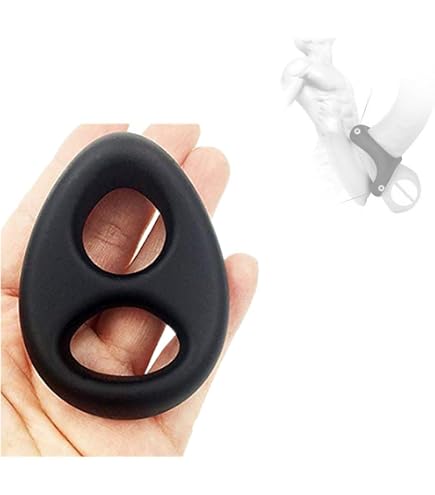 Anneaux de Pénis Triangle pour Homme Couples , Adorime Silicone Anneaux Péniens Jouets Sexuels Pour Améliorer les Performances Sexuelles, Plus Dur et Plus Fort