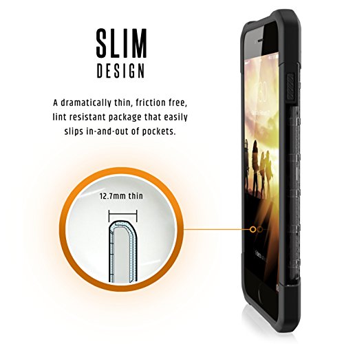 UAG iPhone 8 / 7 / 6S Plus [5.5-inch screen] Plasma Feather-Light Composite [ASH] Military Drop Tested iPhone Case
