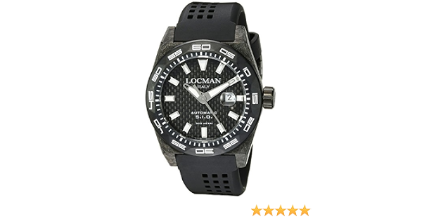 Locman Italy 0216V5-CBCBNKWS2K Stealth 300 Metri Display Analogico  Automatico Auto Vento Nero Orologio : Amazon.it: Orologi