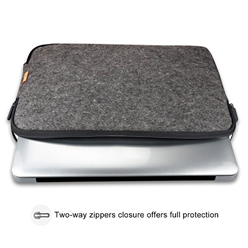 ProCase 13 - 13 5 Zoll Schutzh  lle Filz Laptop Sleeve Tasche  13 Zoll Macbook Pro Retina   MacBook Air  13 5 Zoll Surface Book und Andere Chromebook 