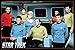 Produktbild Star Trek Classics Crew Poster (91,5cm x 61cm) + 2 St. transparente Posterleisten mit Aufhängung