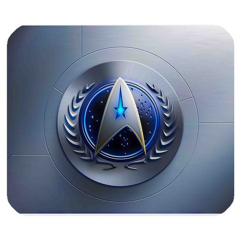 Office Mouse Pad,220mm*180mm*3mm Customized Standard Non-slip Rectangle Mouse Pad Star Trek,Mauspad