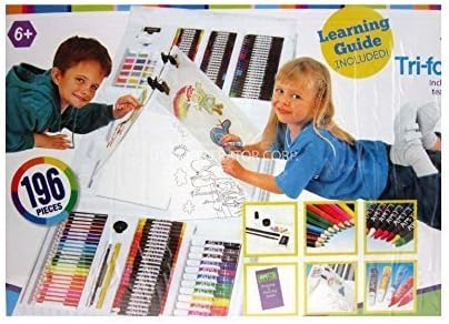 ART 101(THE YOUNG @ ART) TRIFOLD ART SET 196 PIECES by DM Creations