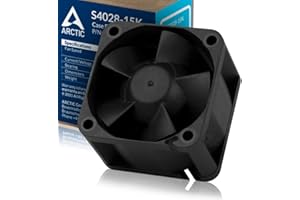 ARCTIC S4028-15K - wentylator 40x40x28 mm, 1400-15000 RPM, regulowany PWM, złącze 4-pinowe, 12 V DC - czarny