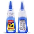 NAILWIND Brush On Nail Glue for Press On Nails, 401 Extra Strong Nail Glue for Acrylic Nails, Waterproof Nail Glue for Fake Nails Long Lasting Nail Bond, Professional Nail Glue for Nail Tips 1 PCS