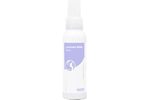 Eau de Lavande par Fatima's Garden, Spray Tonifiant pour visage, corps et cheveux - Nettoyant et hydratant naturel - Réduit les cernes -100% naturelle Végan sans cruauté-100ml