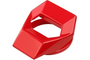 Coperchio Protezione Pulsante Motore, Asudaro Copertura per Decorazione Accensione Coperchio del Pulsante di Avviamento/Arresto del Motore Universale Antigraffio Tappo Protettivo