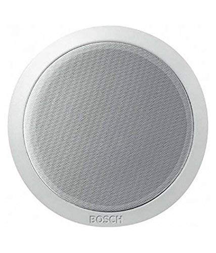 Bosch Pa Lc1-Pc20G6-6-In 20W Premium Sound Ceiling Coaxial Speaker (2-Way), White