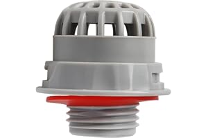 TOP-MAX 1-pack P00260 skräpskärmssil, hållbar ABS-plastfilterlock kompatibel med Lay-Z-Spa Bestway Coleman badtunna