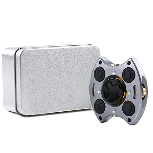 VERY100 Creative Hand Fingertip Gyroscope Toy Spinner Fidget Toy EDC Good Choice for Killing Time Relieves ADHD Anxiety And Boredom VERY100 Creative Hand Fingertip Gyroscope Toy Spinner Fidget Toy EDC Good Choice for Killing Time Relieves ADHD Anxiety And Boredom