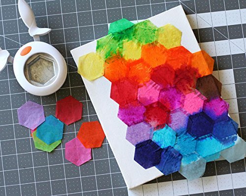 Squeeze Punch Medium-Hexagon, 1″ - 3