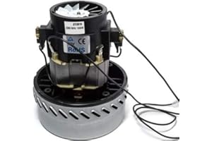 N2 ELECTROITALY, Motore Aspirapolvere AspiraLiquidi Bidone Industriale 1200 W Auto, Compatibile con Karcher Ipc Soteco Ghibli Wirbel Elsea Lavor Bm2, Universale