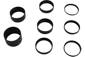 TBEST Teleskop-Verlängerungsrohr-Set,8 Stück M48 X 0,75 Brennweiten-Verlängerungsrohr-Set 3 5 7 10 12 15 20 30 Mm Verlängerungsring Erweiterungsring für die astronomische Teleskopfotografie