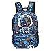 Produktbild Fashion Schoolbag Travel Bag, Trendy Galaxy Pattern Night Light Backpack Personalized Unisex Personality