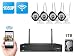 Produktbild Reolink 4CH 1080P WLAN Überwachungskamera Set mit 4X 2MP WiFi Wasserfeste Kamera und Wireless NVR 1TB HDD Überwachungssystem für Haus, Innen, Außen Sicherheit RLK4-210WB4